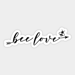 Valentine's Day Bee Love Sticker